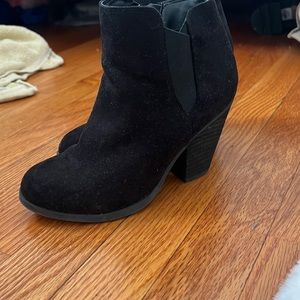 Mix no. 6 black suede booties
